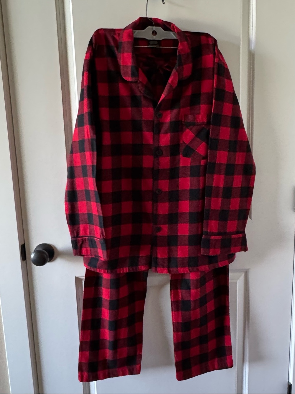 Hanes Buffalo check pajamas